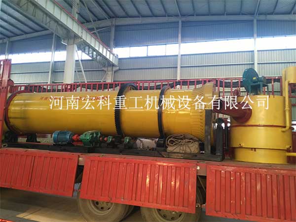 雞糞烘干機發貨