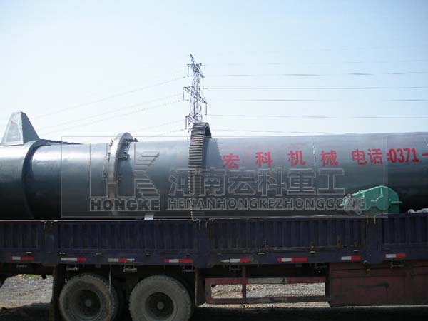 窯皮的形成階段,陶粒砂回轉窯的溫度達到一定的值